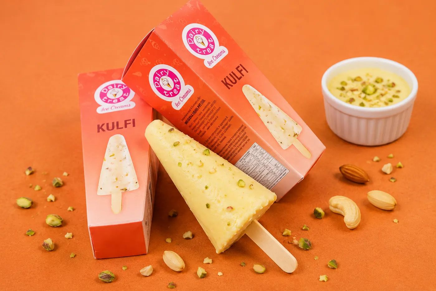 Mango Orange Bar ice cream